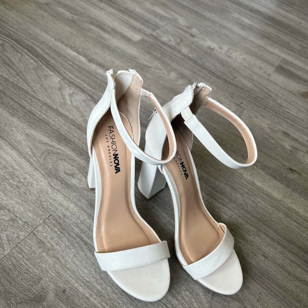 White heels